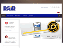 Tablet Screenshot of dsidcard.com.br